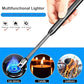 USB Rechargeable Electric LED Display Stick Windproof Lighter with Long Flexible Neck